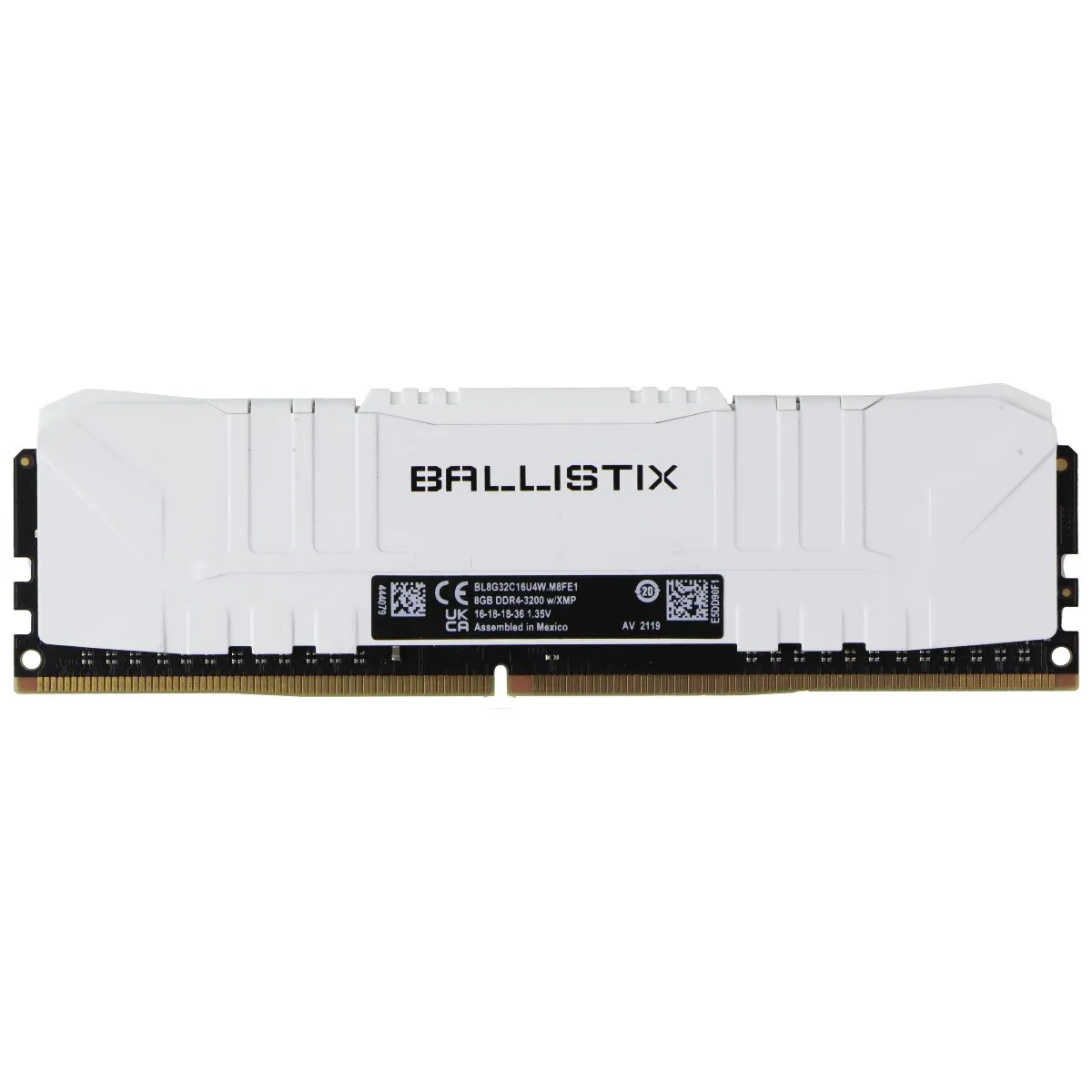 Ballistix (8GB) DDR4-3200 1Rx8 Desktop RAM DIMM CL16 BL8G32C16U4W