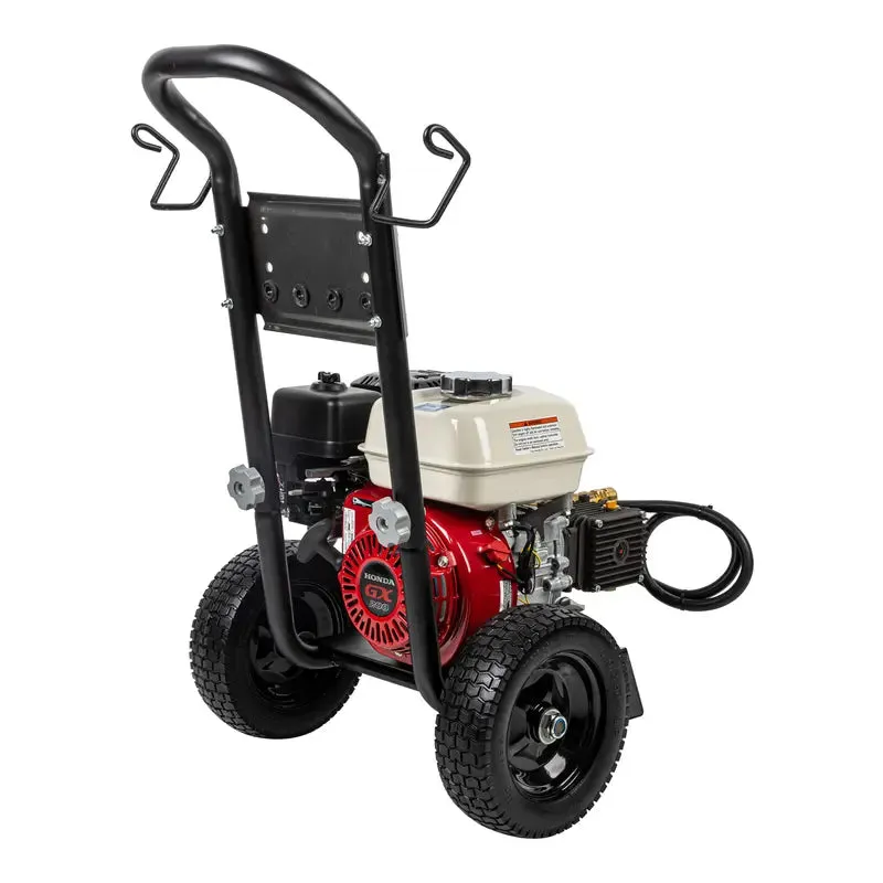 BE 2500psi 3.0gpm Honda Direct Drive Gas Pressure Washer Steel Frame Comet Pump X-2565HWCOMSP