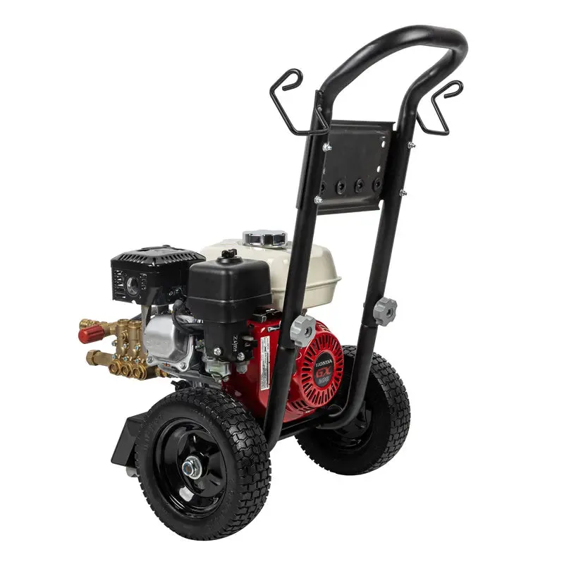 BE 2500psi 3.0gpm Honda Direct Drive Gas Pressure Washer Steel Frame Comet Pump X-2565HWCOMSP