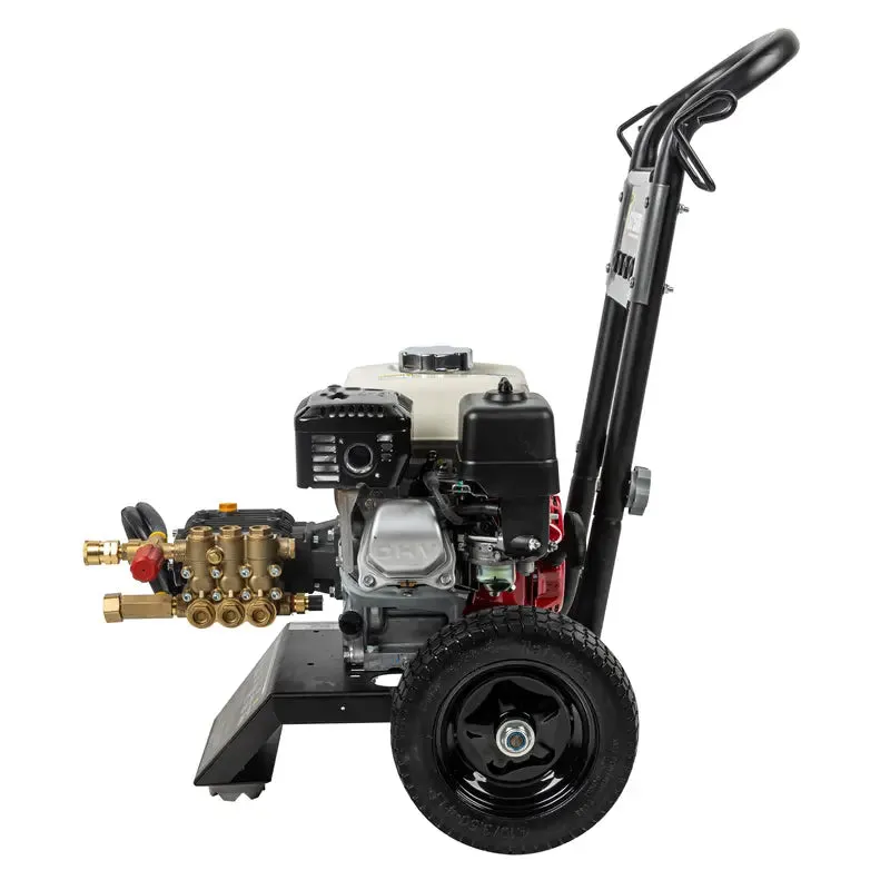 BE 2500psi 3.0gpm Honda Direct Drive Gas Pressure Washer Steel Frame Comet Pump X-2565HWCOMSP