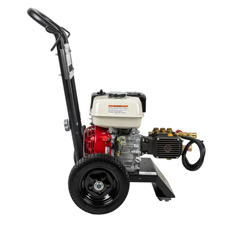 BE 2500psi 3.0gpm Honda Direct Drive Gas Pressure Washer Steel Frame Comet Pump X-2565HWCOMSP