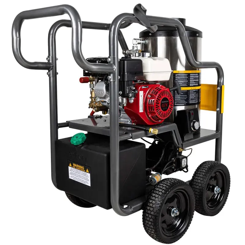 BE 2700psi 2.8gpm Honda Direct Drive Portable Hot Water Pressure Washer Diesel Burner HW2765HG