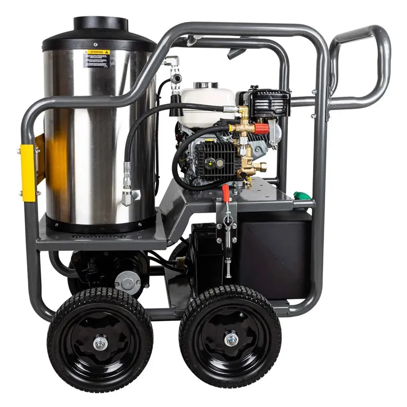 BE 2700psi 2.8gpm Honda Direct Drive Portable Hot Water Pressure Washer Diesel Burner HW2765HG