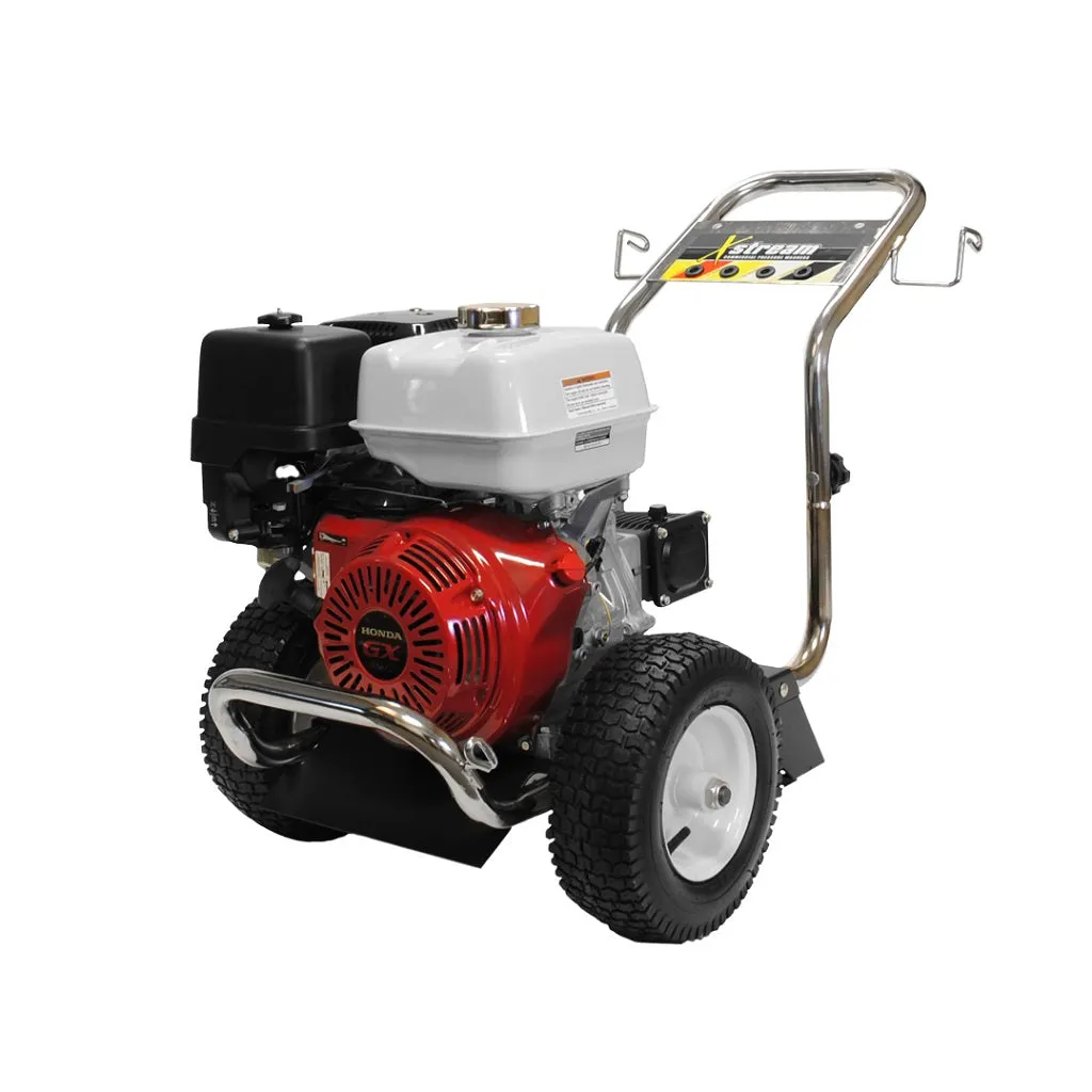 BE 4000psi 4.0gpm Honda Direct Drive Gas Pressure Washer XStream Low Profile Frame General Pump X-4013HWPGENR
