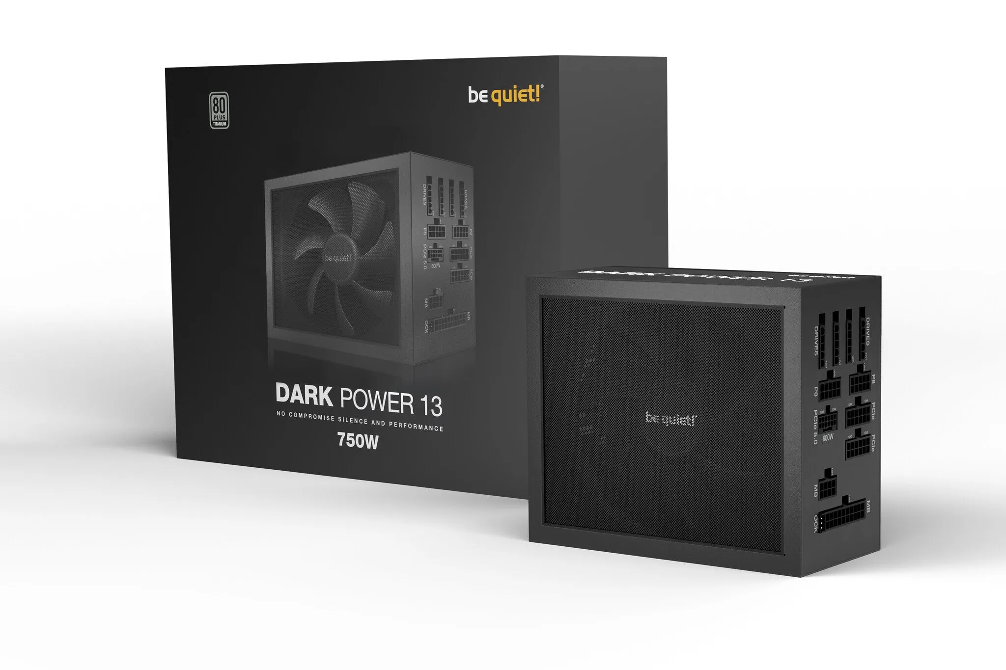 be quiet! Dark Power 13 power supply unit 750 W 20 4 pin ATX ATX Black