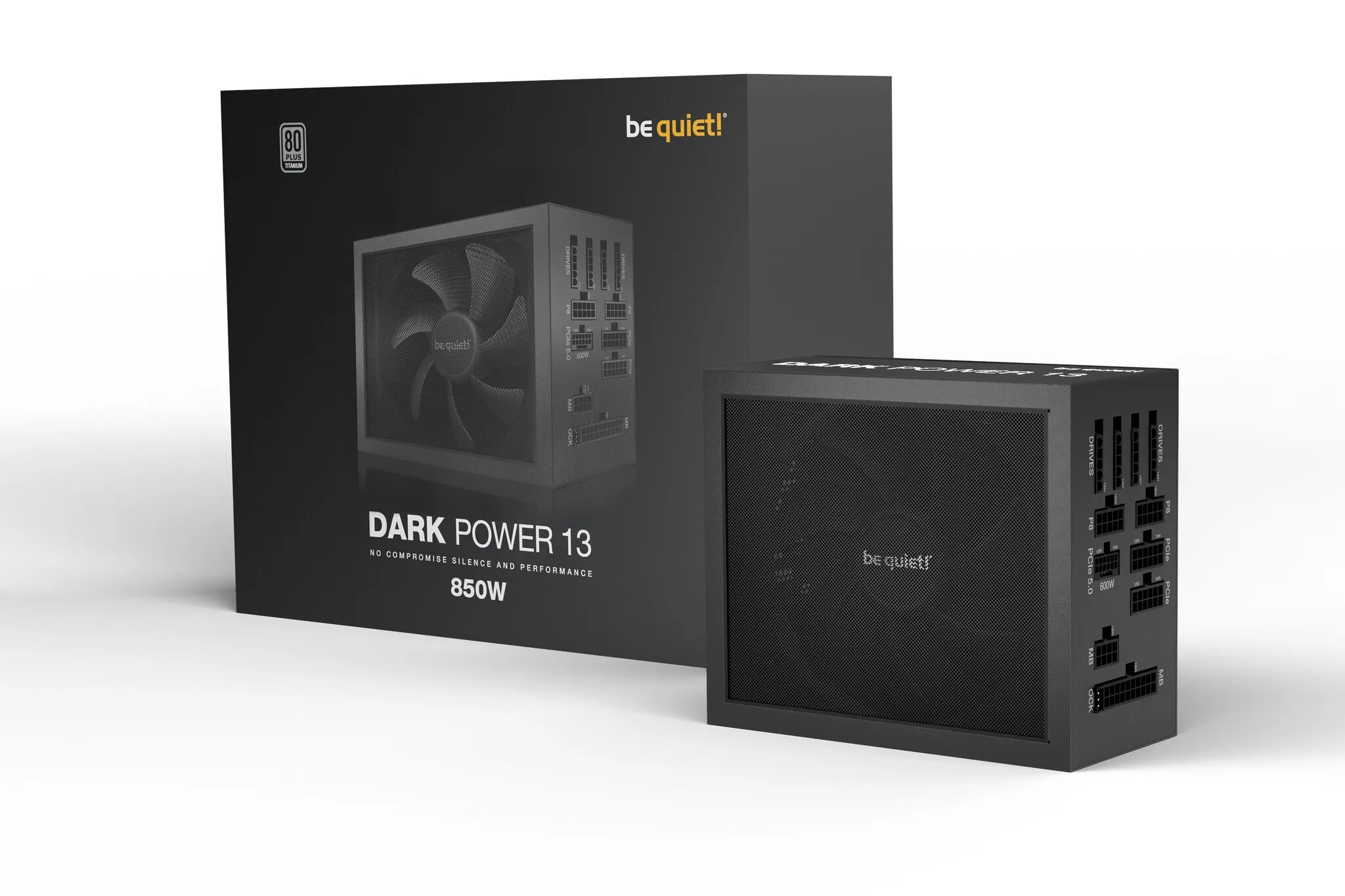 be quiet! Dark Power 13 power supply unit 850 W 20 4 pin ATX ATX Black