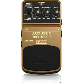 Behringer AM300 Guitar Effects Pedal Acoustic Modeler