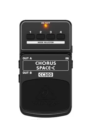 Behringer Chorus Space-C CC300 Analog 3-Dimensional Sound Effects Pedal