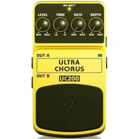 Behringer UC200 Ultra Chorus Effect Pedal