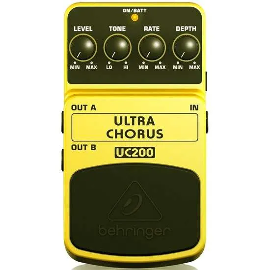 Behringer UC200 Ultra Chorus Effect Pedal
