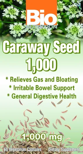 Bio Nutrition Caraway Seed 1000mg 60 Capsules