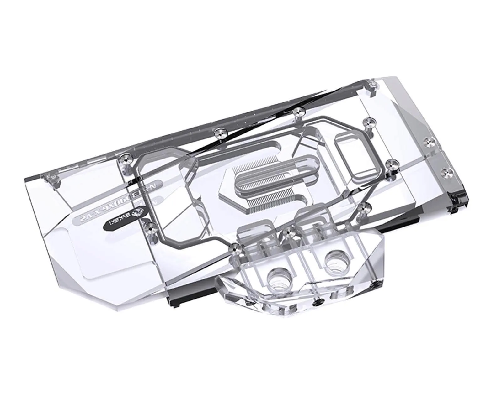 Bykski N-ST3090XG-X-V2 for Zotac RTX 3090 GAMING OC | Full Coverage GPU Water Block and Backplate