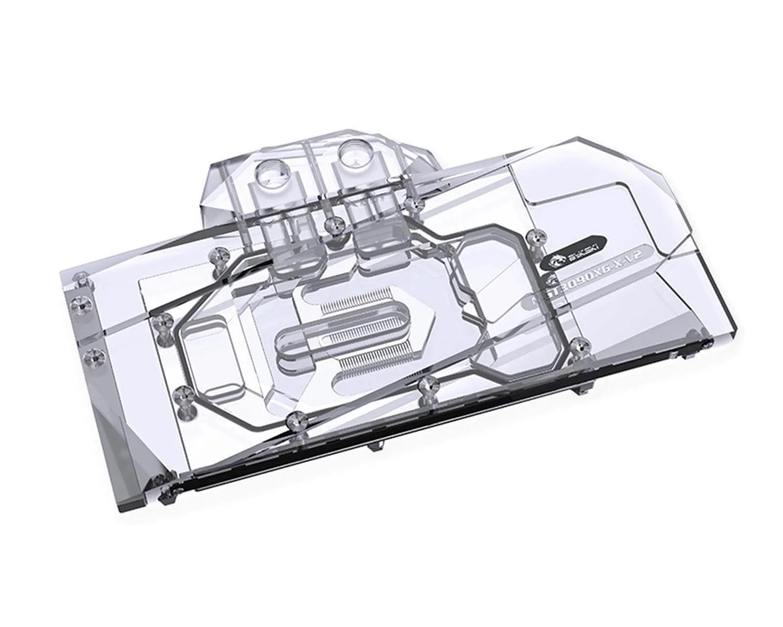 Bykski N-ST3090XG-X-V2 for Zotac RTX 3090 GAMING OC | Full Coverage GPU Water Block and Backplate