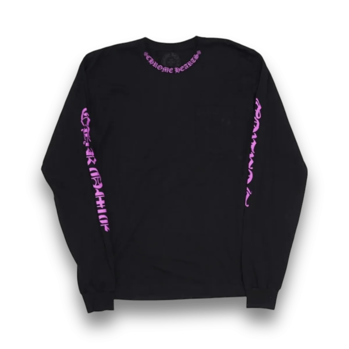 Chrome Hearts Long Sleeve Tee Black & Purple