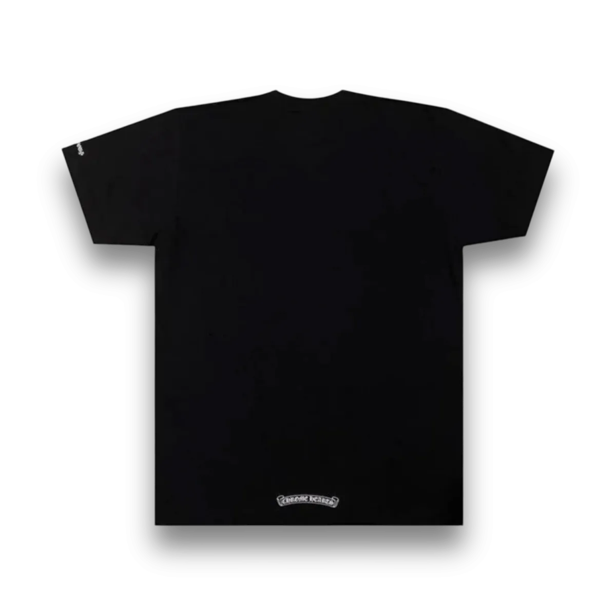 Chrome Hearts Neck Logo Short Sleeve T-Shirt - Black