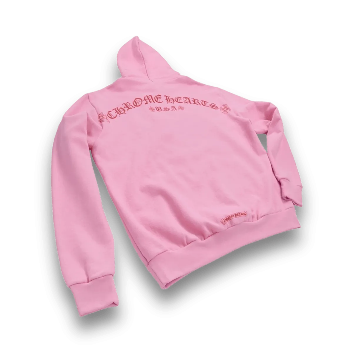 Chrome Hearts Pink Hoodie