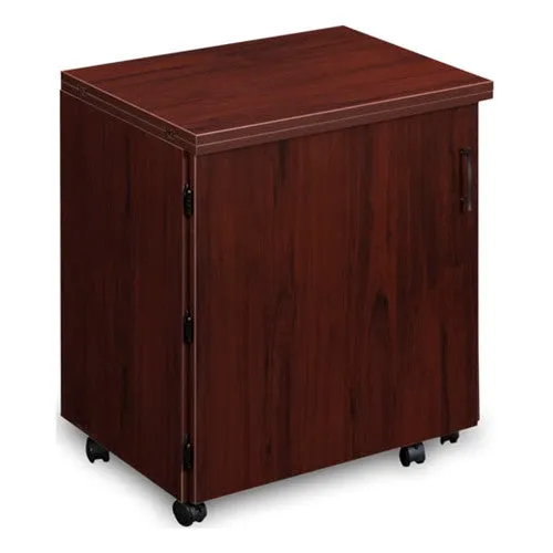 Compact Serger Cabinet in Mahogany