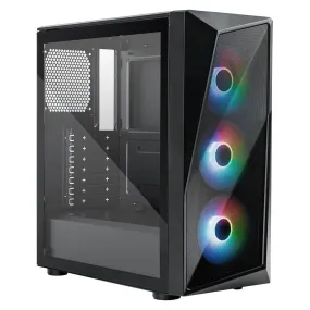 Cooler Master CMP 520 ARGB Mid-Tower Case   Elite NEX PN600 230V Peak 600W Power Supply