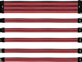 Cooler Master Colored Extension Cable Kit - Red & Black