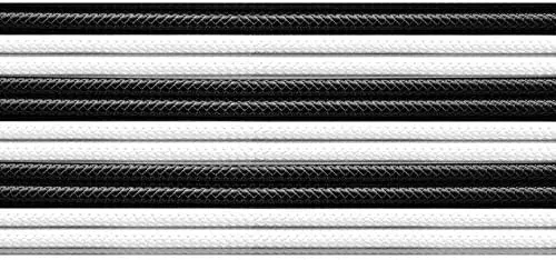 Cooler Master Colored Extension Cable Kit - White & Black