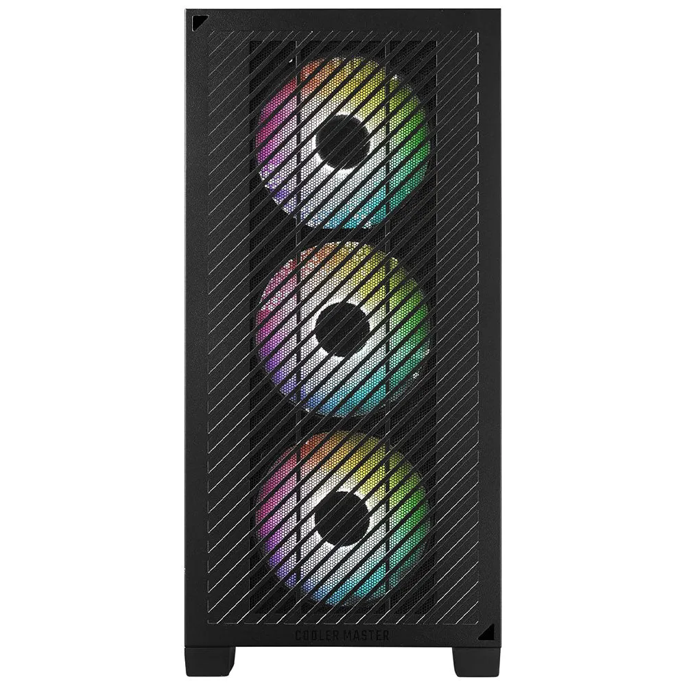 Cooler Master Elite 301 ARGB Mini-Tower Case   Elite NEX PN600 230V Peak 600W Power Supply