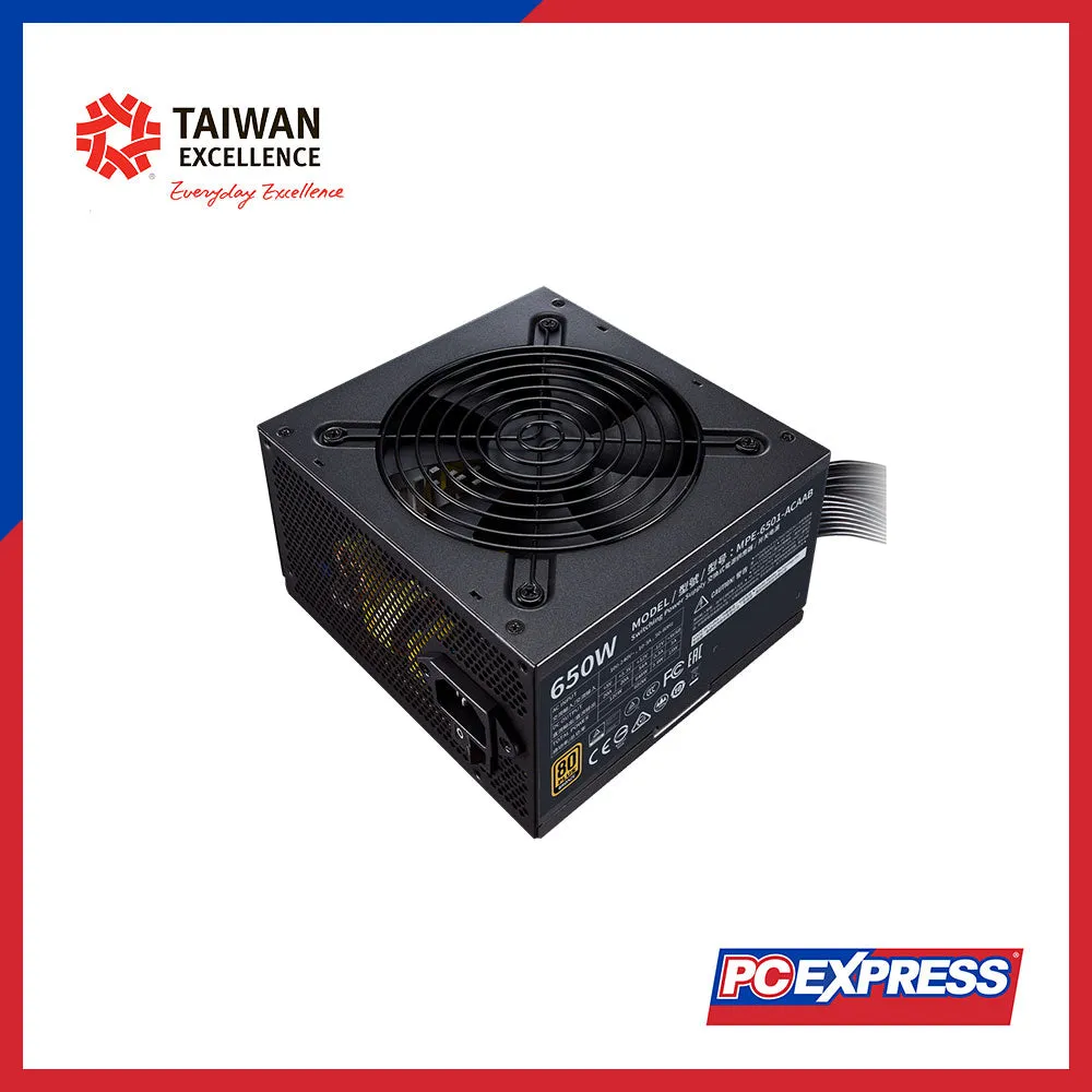 COOLER MASTER MWE V2 650W 80  BRONZE Power Supply