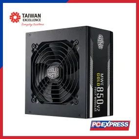 COOLER MASTER MWE V2 850W 80  GOLD Rated Fully-Modular Power Supply