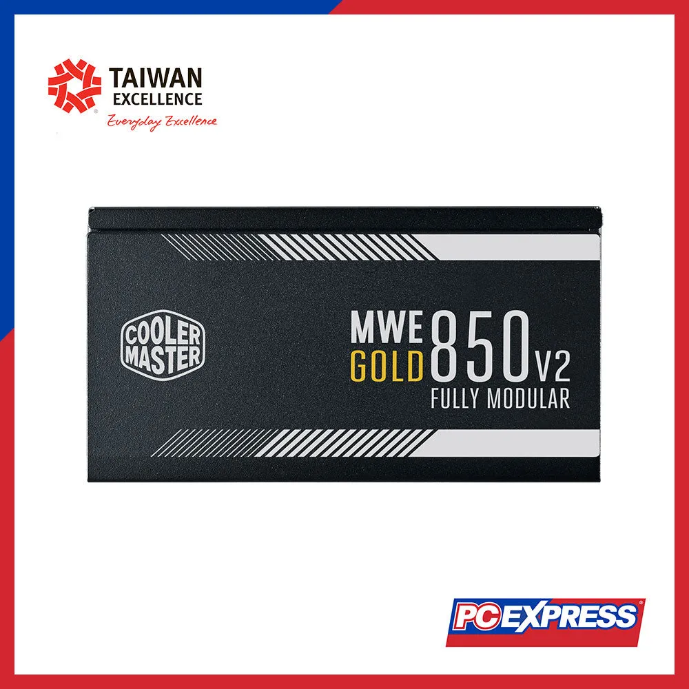 COOLER MASTER MWE V2 850W 80  GOLD Rated Fully-Modular Power Supply