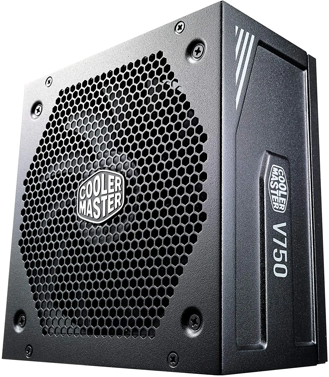 Cooler Master PSU V750 Gold V2 Full Modular,750W, 80  Gold Efficiency, Semi-fanless Operation, 16AWG PCIe high-Efficiency Cables v, Black Edition