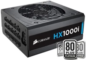 CORSAIR 1000W HX1000I ATX3.0 80Plus Platinum Full Modular Ultra-Low Noise Platinum Power Supply (CP-9020259-UK)