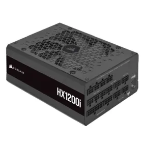 Corsair 1200W HX1200i V2 PSU, Fluid Dynamic Fan, Fully Modular, Ultra-Low Noise, 80  Platinum, ATX 3.0, PCIe 5.0