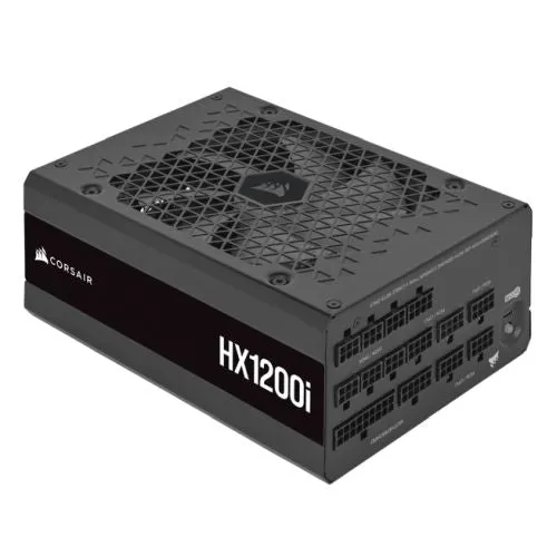 Corsair 1200W HX1200i V2 PSU, Fluid Dynamic Fan, Fully Modular, Ultra-Low Noise, 80  Platinum, ATX 3.0, PCIe 5.0