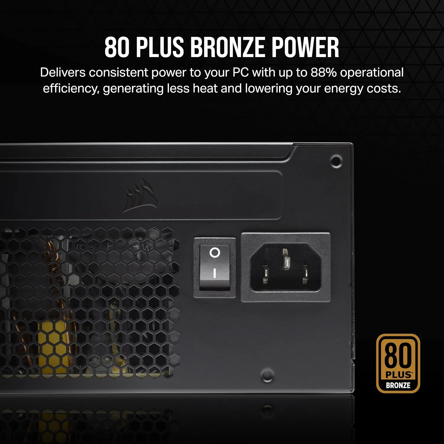CORSAIR 650W CX650 80Plus Bronze Power Supply (CP-9020278-UK)