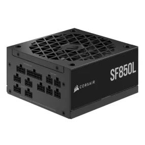 Corsair 850W SF-L Series SF850L SFX-L PSU, Rifle Bearing Fan, Fully Modular, 80  Gold, ATX 3.0, PCIe 5.0
