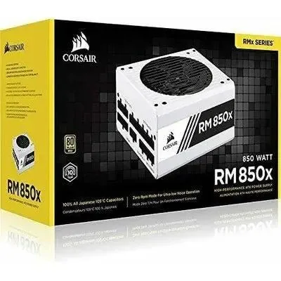 CORSAIR RM850x 850W Alimentatore Interamente Modulare - Bianco (CP-9020188-EU)