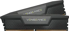 Corsair Vengeance 32GB Kit (2 x 16GB) RAM, DDR5, 5200MHz (PC5-41600), CL40, 1.25V, XMP 3.0, DIMM Memory