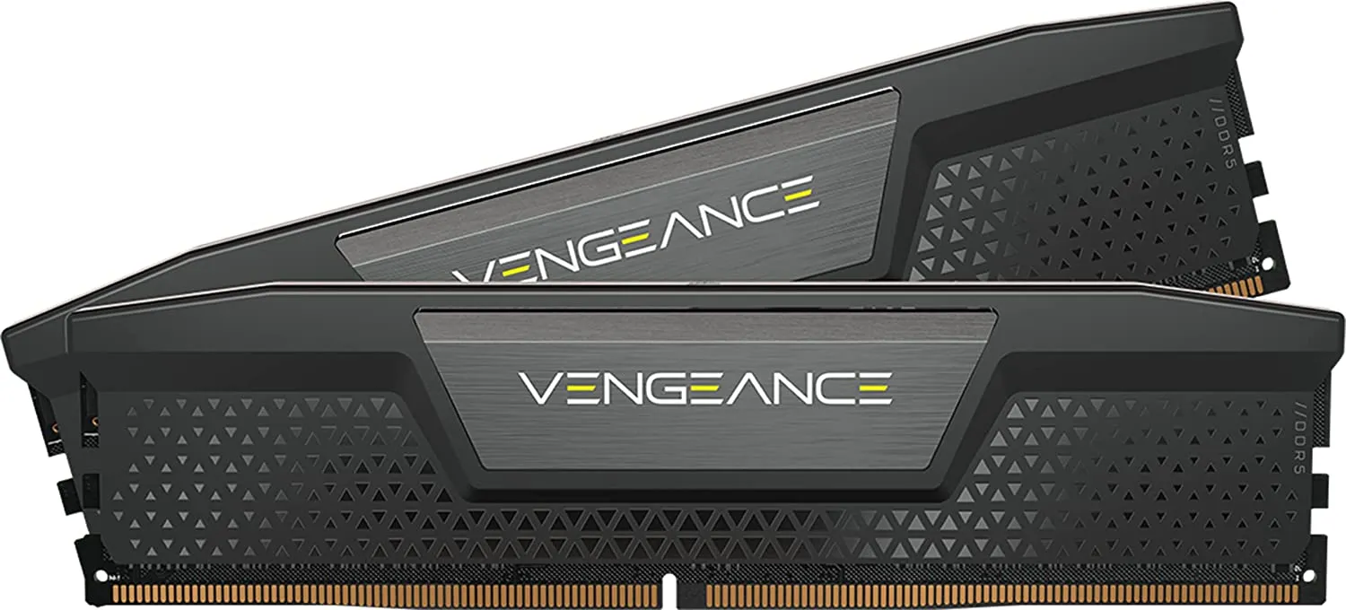 Corsair Vengeance 32GB Kit (2 x 16GB) RAM, DDR5, 5200MHz (PC5-41600), CL40, 1.25V, XMP 3.0, DIMM Memory