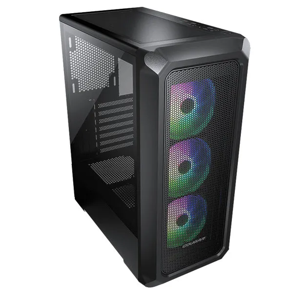 Cougar | Archon 2 Mesh | RGB Mid Tower Case with Powerful Mesh Intakes - Black