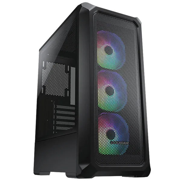 Cougar | Archon 2 Mesh | RGB Mid Tower Case with Powerful Mesh Intakes - Black
