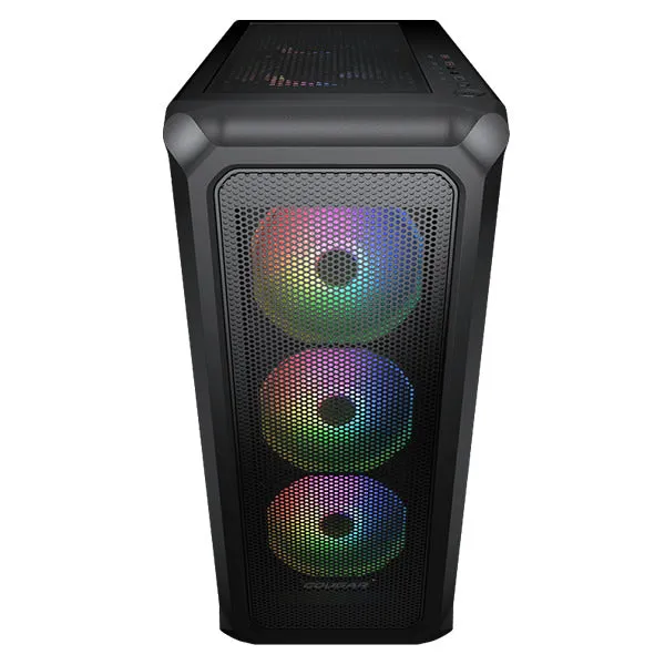 Cougar | Archon 2 Mesh | RGB Mid Tower Case with Powerful Mesh Intakes - Black