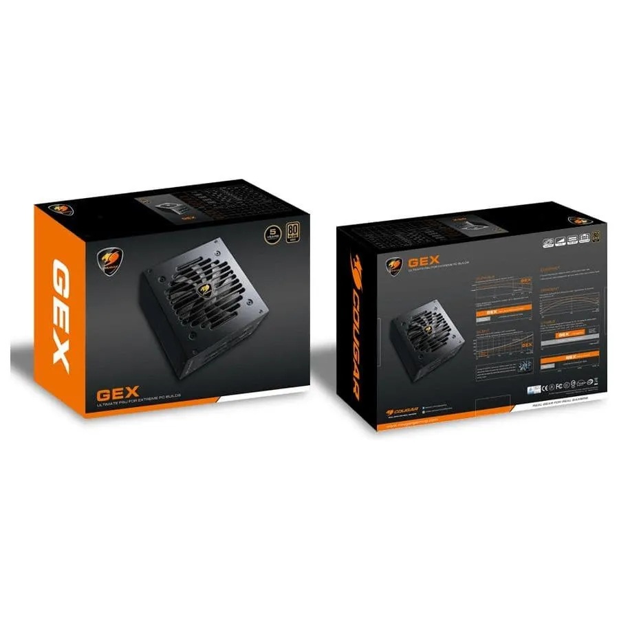 COUGAR GEX750 80 PLUS GOLD FULLY MODULAR 750W PSU