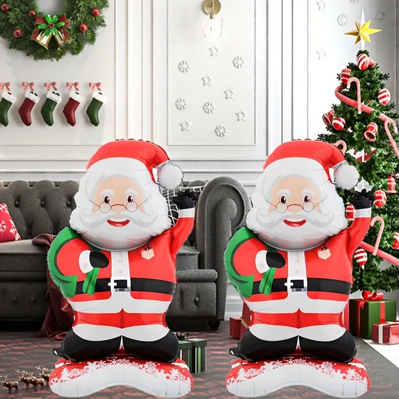 [Customer Favorite] 2pcs-47inch Christmas Old for Man Balloon Christmas Theme Party Balloon New Year Balloon Christmas Decoration Merry Christmas Theme Birthday Party Supplies Christmas Party