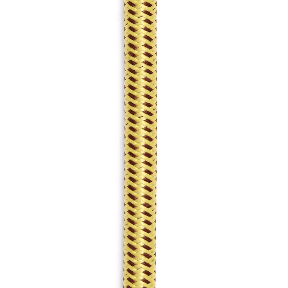 D'Addario 15 Foot Custom Series Braided Instrument Cable, Tweed