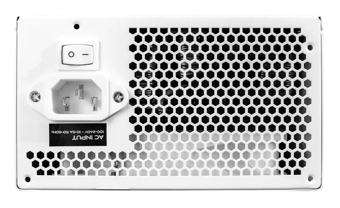 darkFlash PMT750 750W White 白色 ATX3.1 80 Plus Gold Fully Modular Power Supply PS-DPMT75W