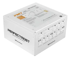 darkFlash PMT750 750W White 白色 ATX3.1 80 Plus Gold Fully Modular Power Supply PS-DPMT75W