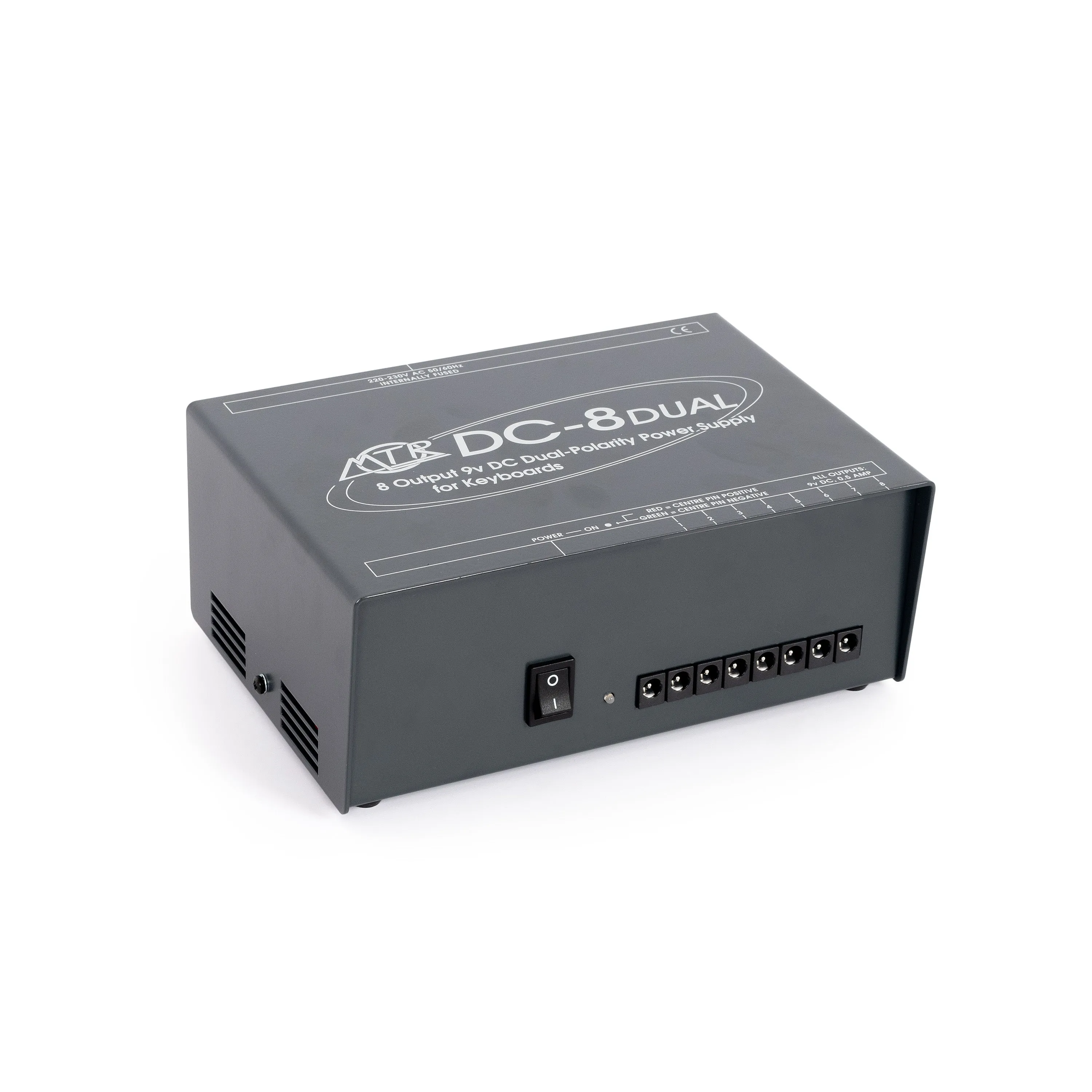 DC-8 Dual multi-keyboard power supply for 8 keyboards