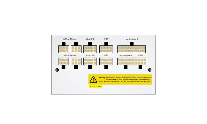 DeepCool DQ750-M-V2L 750W ATX12V / EPS12V 80 Plus Gold Certified Fully Modular Power Supply
