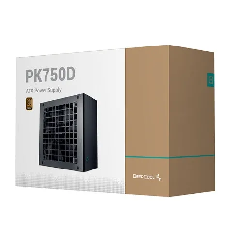 DeepCool PK450D (450W) / PK550D (550W) / PK650D (650W) / PK750W (750W) Power Supply (PSU) | 80PLUS BRONZE