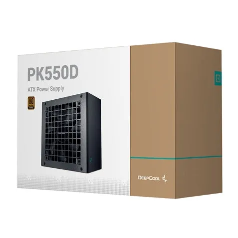 DeepCool PK450D (450W) / PK550D (550W) / PK650D (650W) / PK750W (750W) Power Supply (PSU) | 80PLUS BRONZE