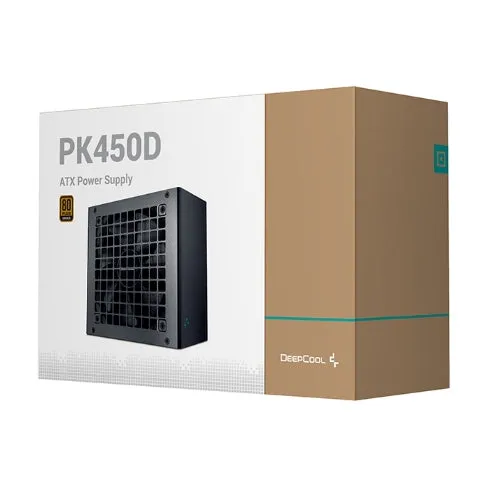 DeepCool PK450D (450W) / PK550D (550W) / PK650D (650W) / PK750W (750W) Power Supply (PSU) | 80PLUS BRONZE